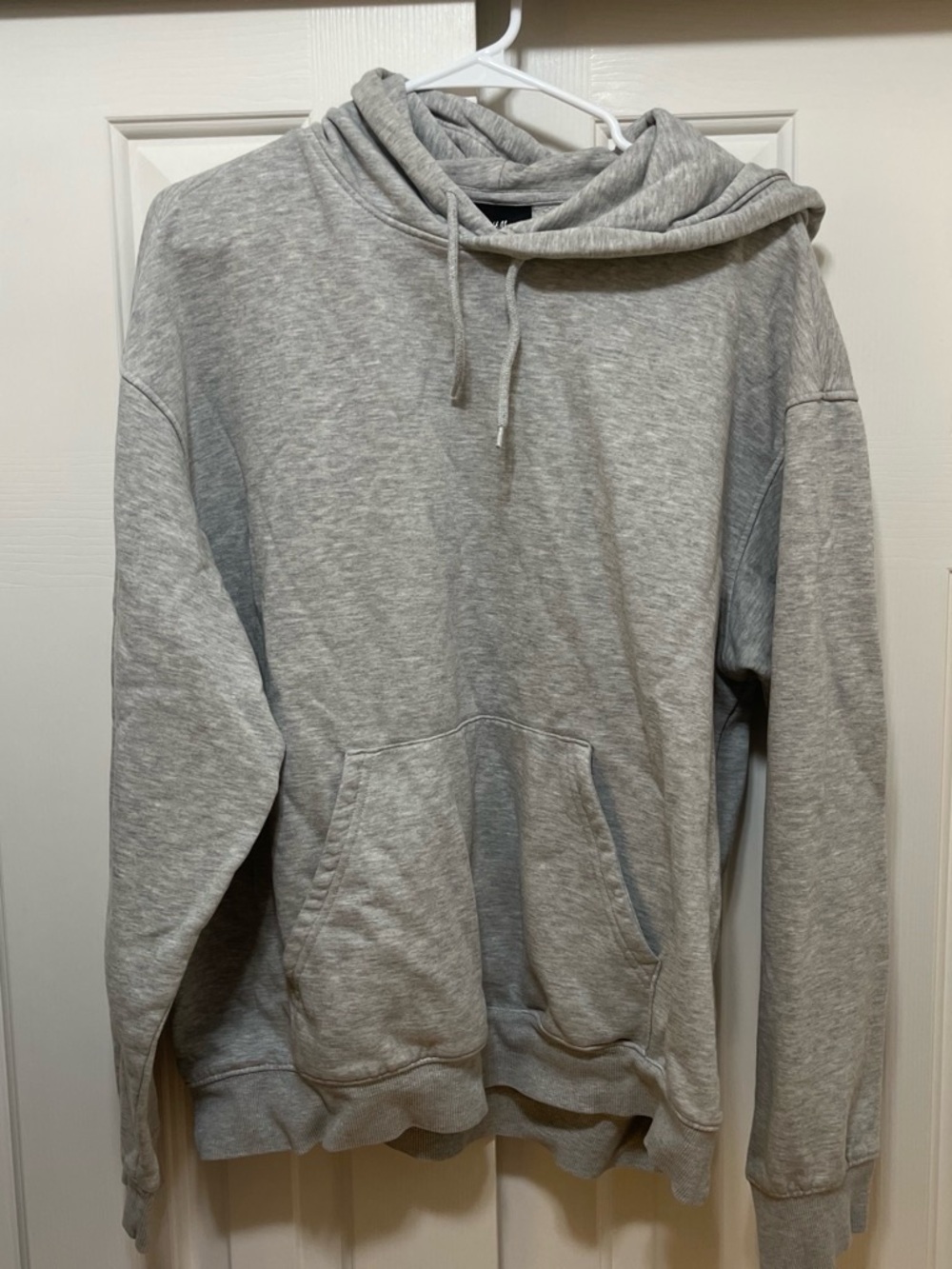 H&M Heather Gray Drawstring Hoodie